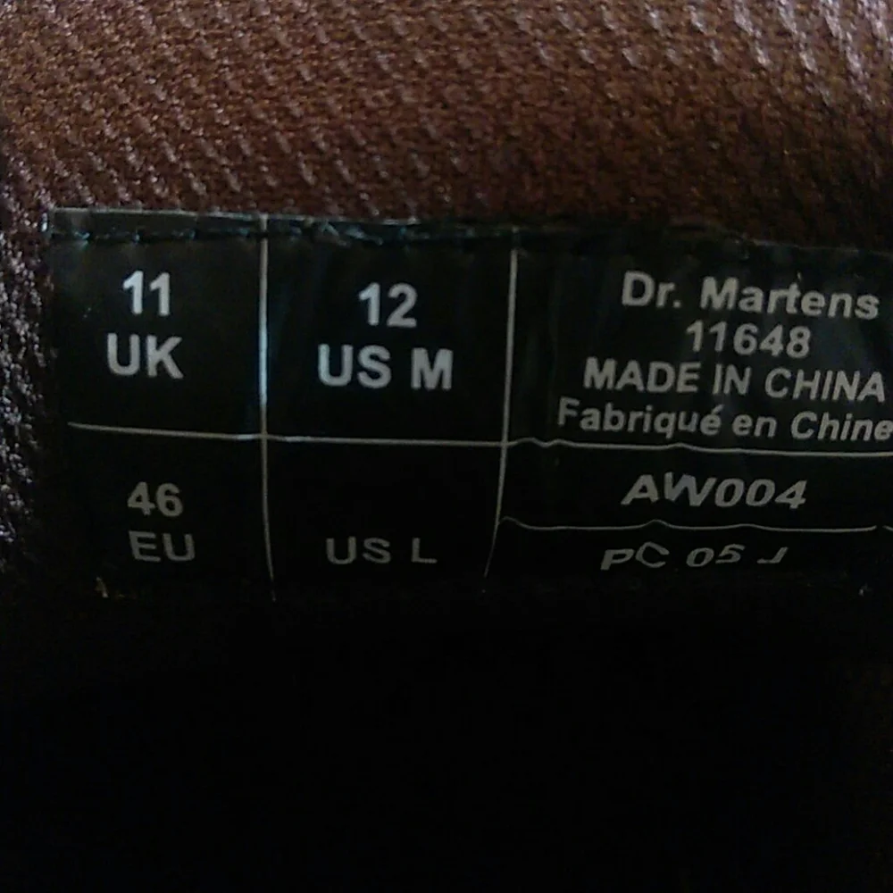 Doc Martin men's shoes